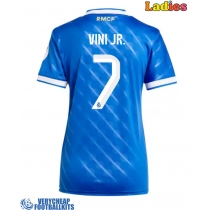 Real Madrid Vinicius Junior #7 Replica Third Shirt Ladies 2025-26 Short Sleeve